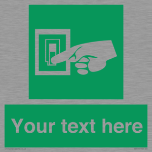 Custom Light Switch Sign